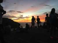 best view of the sunset in koh phi phi