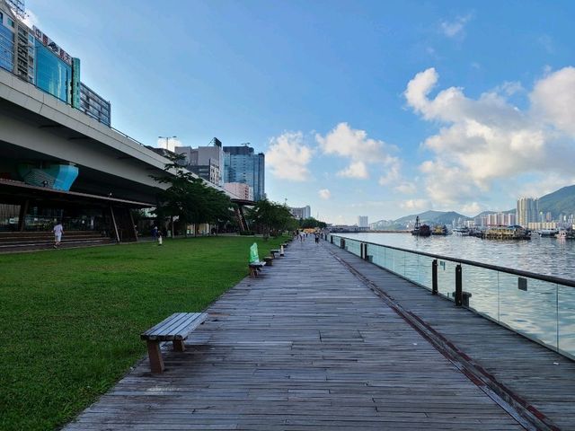 【另類天空之鏡🪞~觀塘海濱花園⛲】