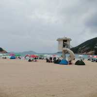 Exploring out the  Shek O Beach 