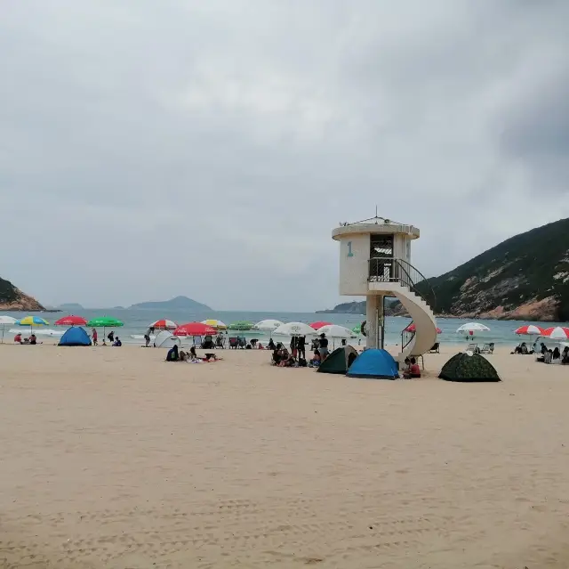 Exploring out the  Shek O Beach 