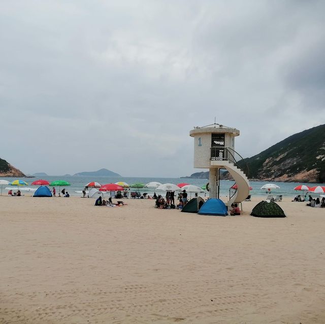 Exploring out the  Shek O Beach 