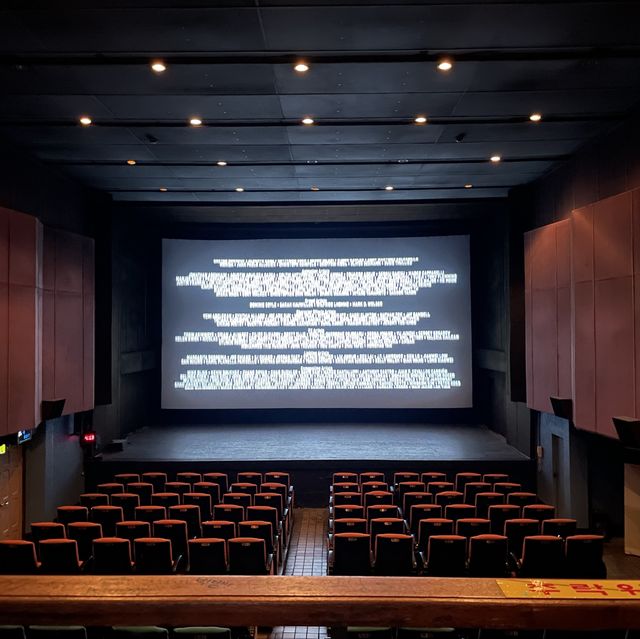 옛날 모습 그대로 멈춰있는 동두천 문화극장🎬