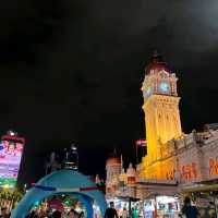 Masjid Jamek night view