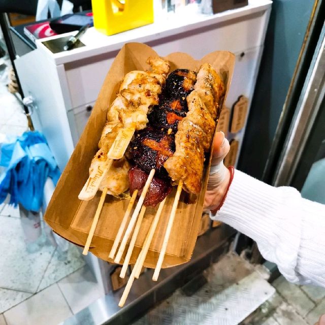 太安楼附近新开的串烧店