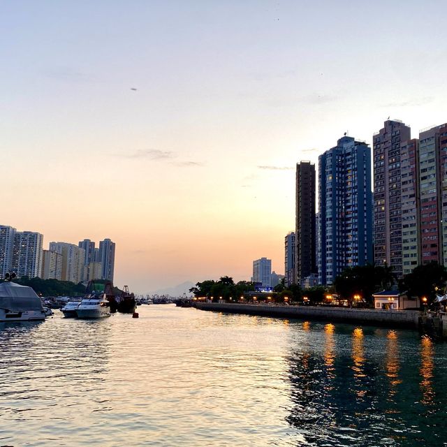 ［香港仔海濱公園］- 感受漁港風情 🐟🦐