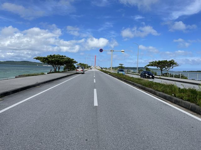 伊計島から浜比嘉島までドライブ