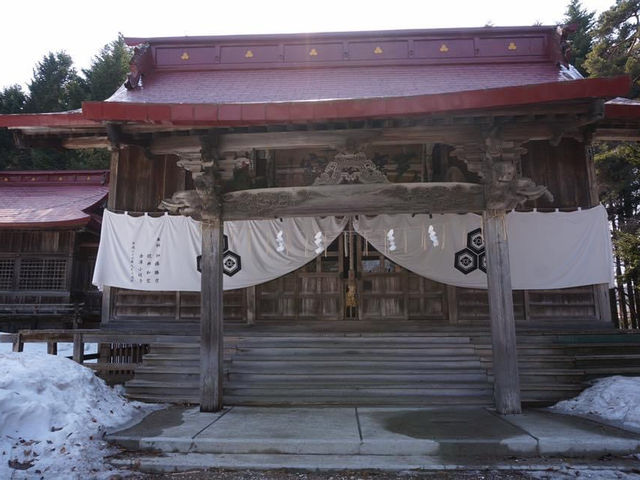 浪漫雪景下的網走神社⛩️⛩️｜北海道