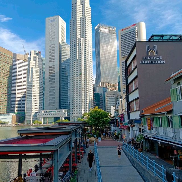 鄰近新加坡濱海灣給外國人放鬆的天堂駁船碼頭！
