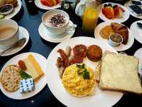 Hearty Breakfast at Sheraton Towers