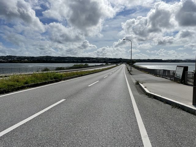 伊計島から浜比嘉島までドライブ