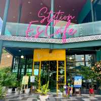 Station Es’ Cafe คาเฟ่สวย บรรยากาศสบายๆ