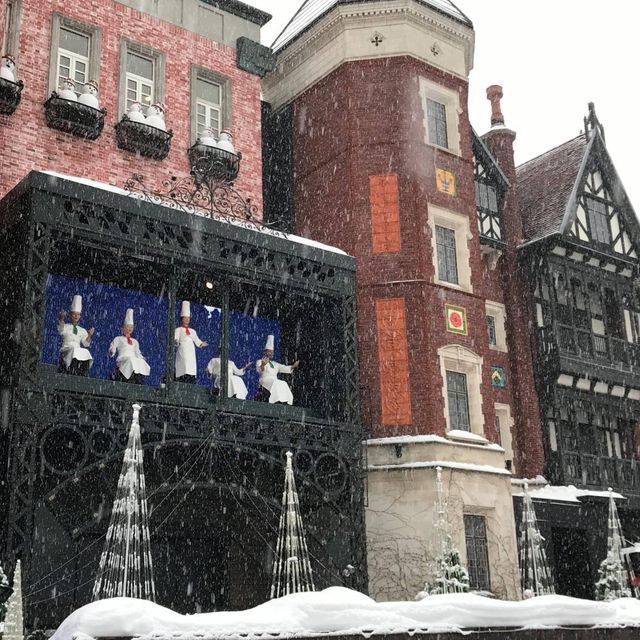 冬日浪漫飄雪樂園💕 白色戀人公園