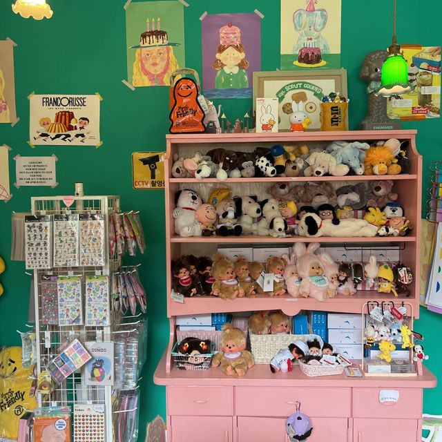 韓国/ソウル【聖水洞】緑のドアがかわいい💚雑貨屋さん
