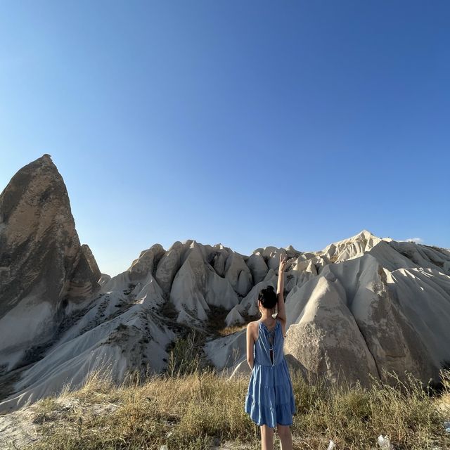 土耳其遊記 Cappadocia 超美粉紅岩石看日落