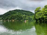 Amazing views at Qianling Lake in Guiyang.