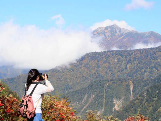 日本立山黑部阿爾卑斯山脈路線