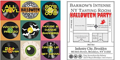 Free SPOOKY Vinyl Dance Party | Barrow’s Intense Tasting Room