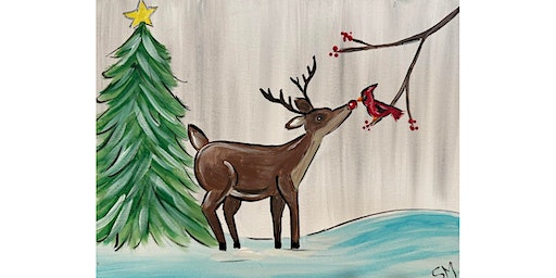 Kid's Holiday Painting at The Titusville Council on the Arts | Titusville Council on the Arts