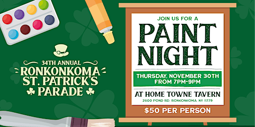 Paint Night | Home Towne Tavern