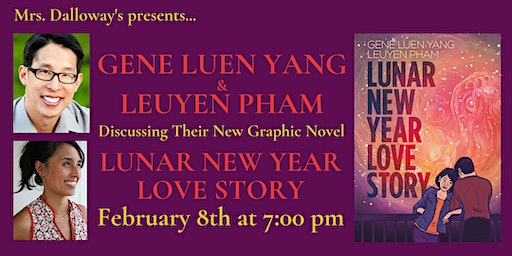 Gene Luen Yang/LeUyen Pham & Their Graphic Novel LUNAR NEW YEAR LOVE STORY | Mrs Dalloway's