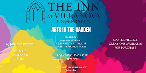 Arts In The Garden | The Inn at Villanova University