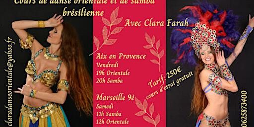 Cours de danse orientale et de danse brésilienne samba Marseille 9 | Rue Aviateur le Brix
