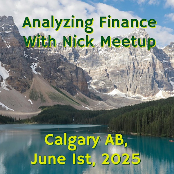 Analyzing Finance with Nick Calgary Meetup | St. James Corner Restaurant & Irish Pub