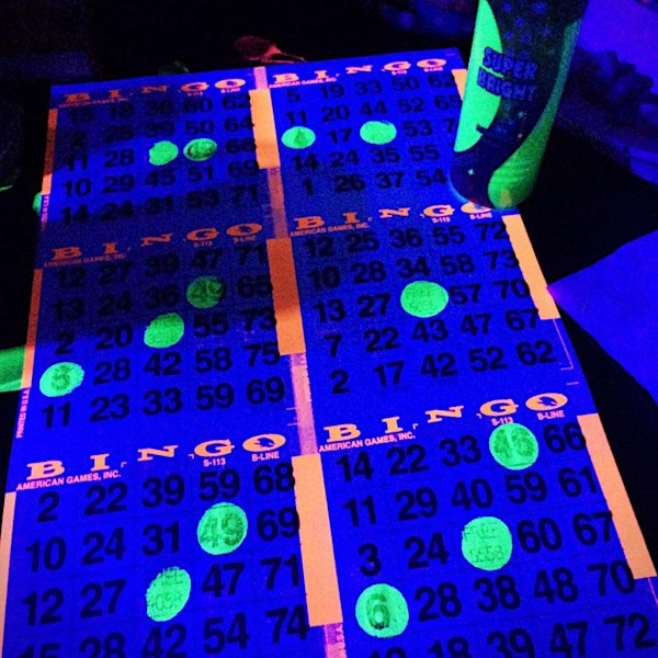 GLOW BINGO | The Black Squirrel Bookstore, 1118 New York Avenue, St. Cloud, FL, USA