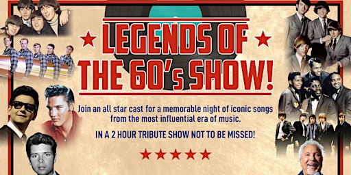 Legends of the 60s Show | Portico Arts & Heritage Centre