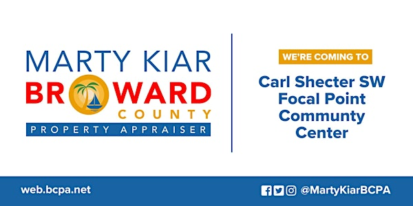 Broward County Property Appraiser at Carl Shechter SW Focal Point Comm Ctr | SW FOCAL POINT COMMUNITY CENTER