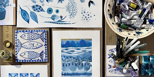 Tile Inspired Watercolours - Watercolour workshop with Essoldo Design | The Classroom