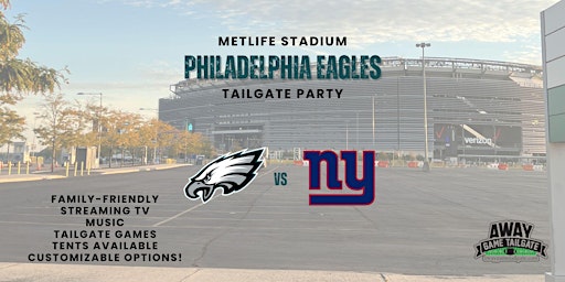 Philadelphia Eagles Tailgate at MetLife Stadium | MetLife Stadium Drive