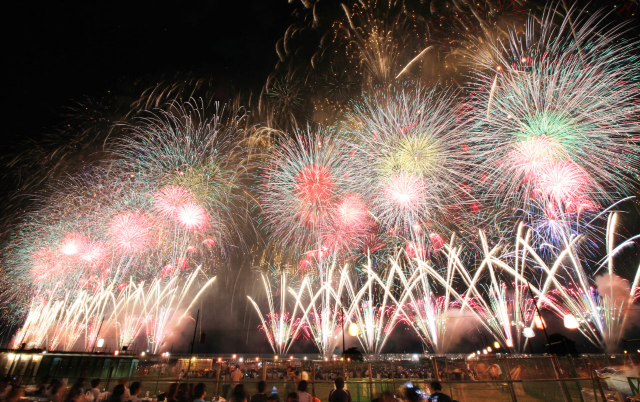 長岡祭大型煙火大會 | 2025日本花火大會 | 長生橋下流信濃川河岸