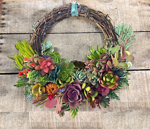Fall Succulent Wreath Class | 5510 College Ave