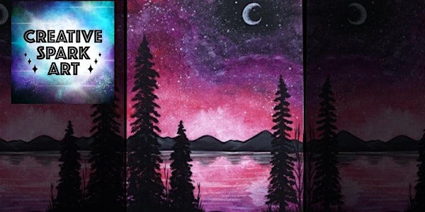 "Galaxy on the Lake" Paint Party | The Sherlock Holmes Pub North