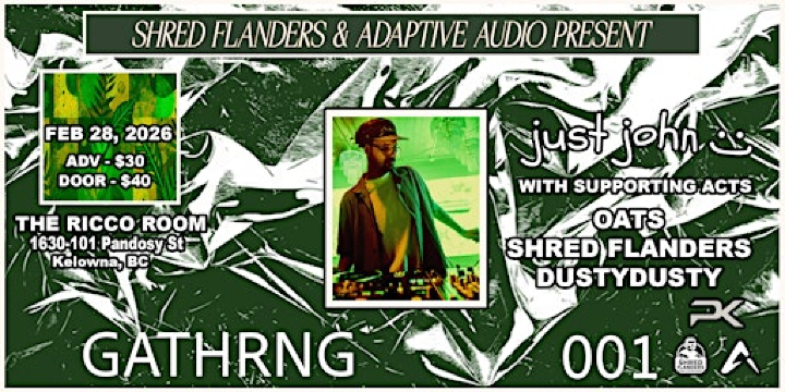 GATHRNG 001:  Just John & Oats @ The Ricco Room | The Ricco Room