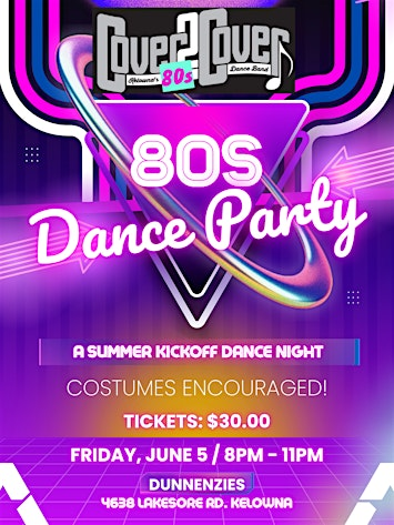 Summer Kickoff 80s Dance Party | DunnEnzies Pizza Mission