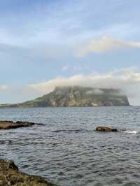 성산일출봉이 보이는 광치기해변