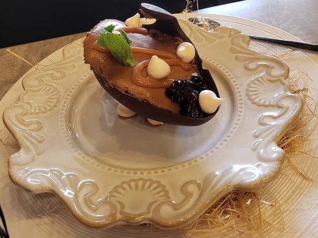 IN PORTUGUESE RESTAURANT