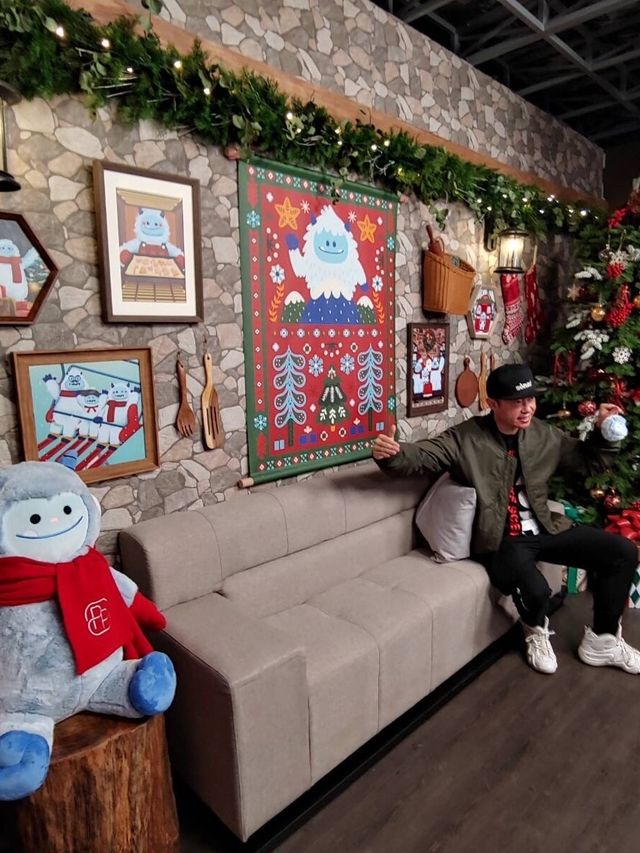 太古廣場雪怪送禮探Santa 影AR相