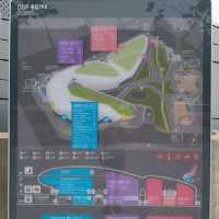 Futuristic public park