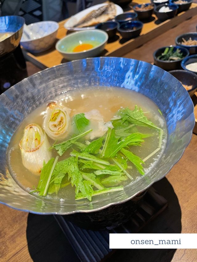 【神奈川 湯河原温泉】小鉢と湯葉が食べれる朝ごはん🍱