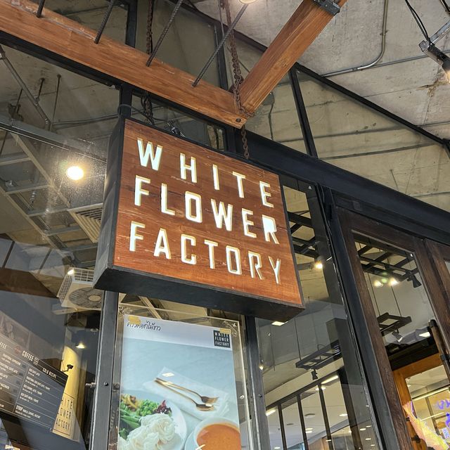 White flower factory