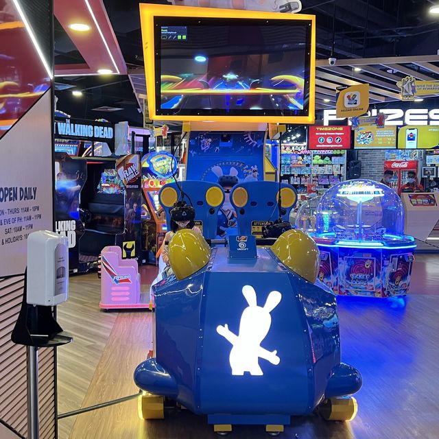 VR to entertain kids at AMK Arcade 