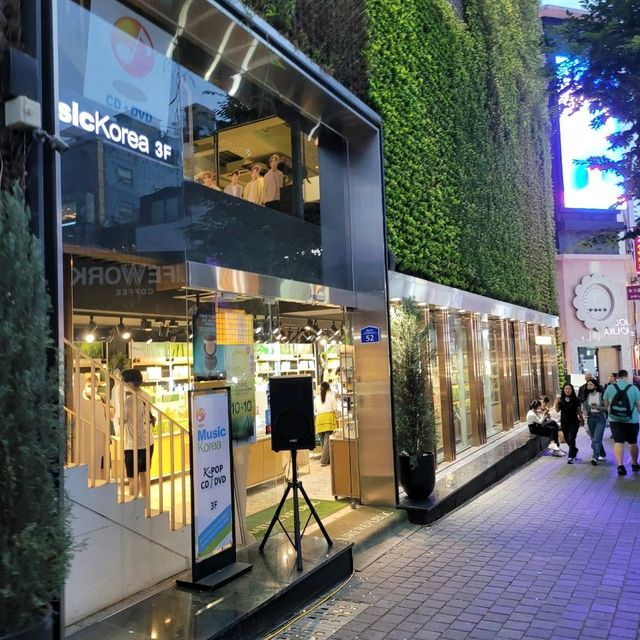 Myeongdong Market at Night