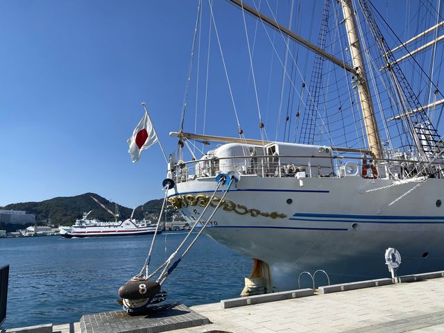 長崎に帆船『海王丸』が寄港。