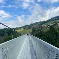 The suspension bridge in Kdrama