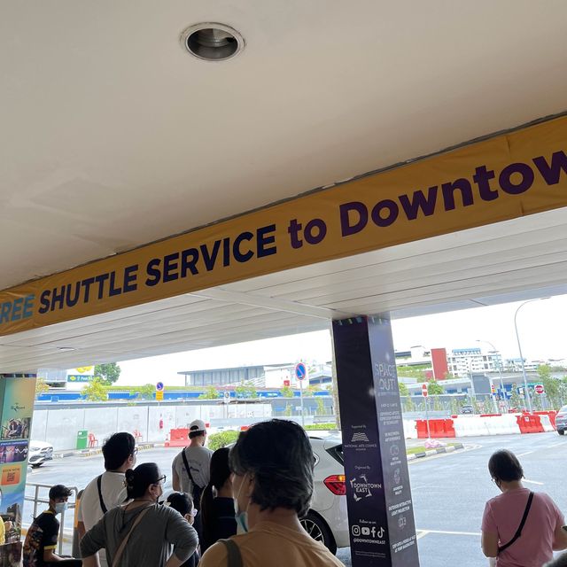 Shuttle bus to Downtown East
