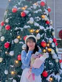 눈 쌓인 시몬스테라스에서 겨울왕국 맛보기❄️
