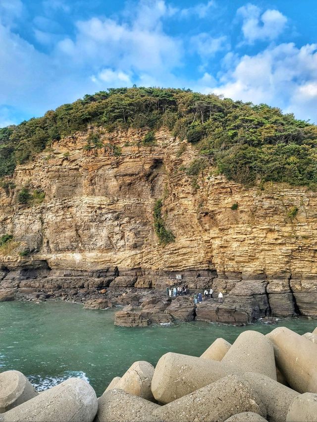눈호강하는 지질공원 부안 채석강🏞